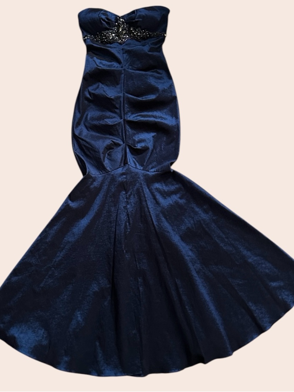 Vintage Cache Beaded Mermaid Gown